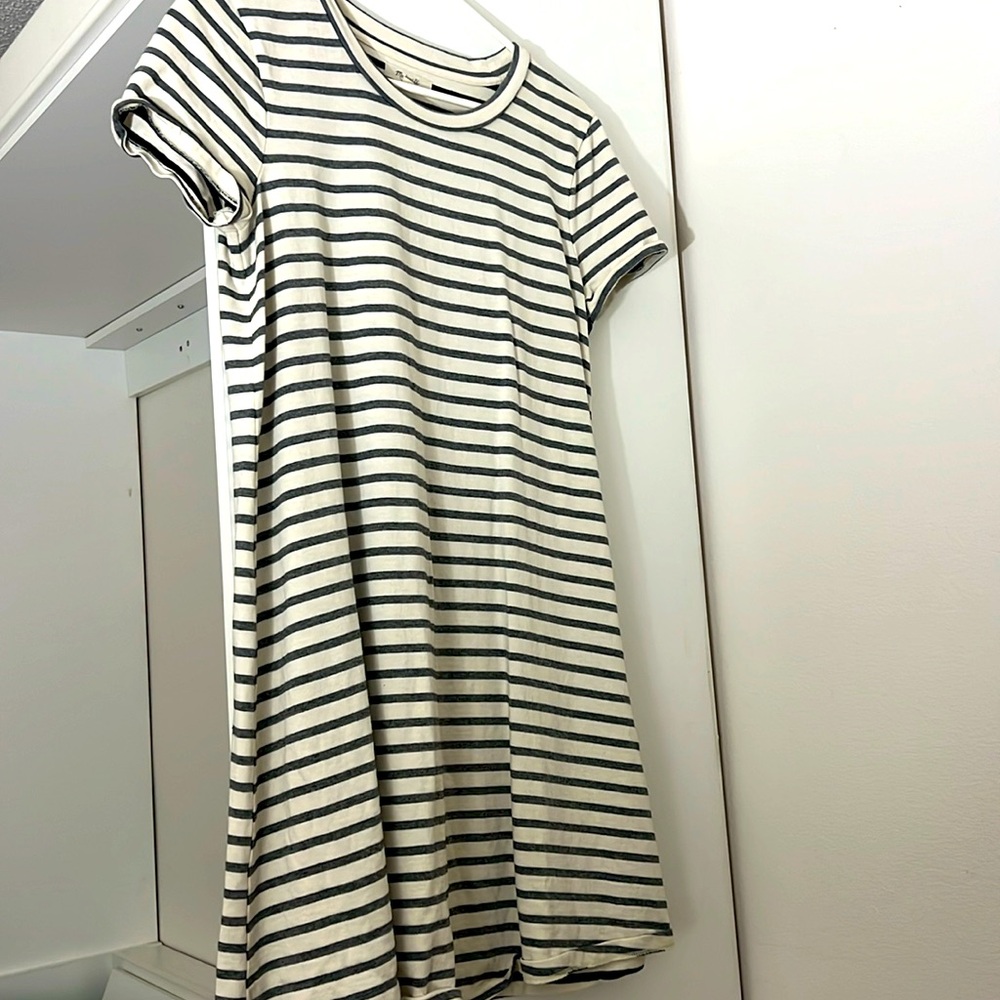 Madewell striped T-shirt dress